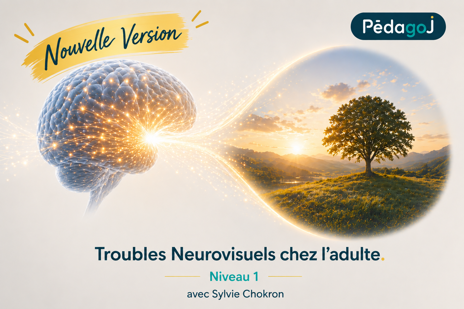 Les troubles neurovisuels chez l'adulte de SYLVIE CHOKRON - Niveau 1 - Nouvelle version